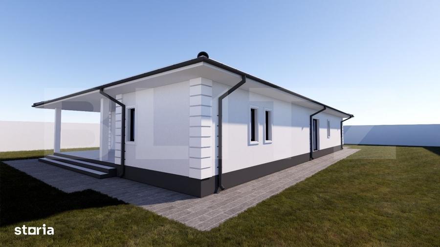 Casă cu 3 camere în Ursați