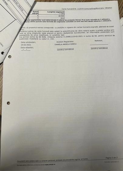 Teren de 600 mp, în Exterior Vest