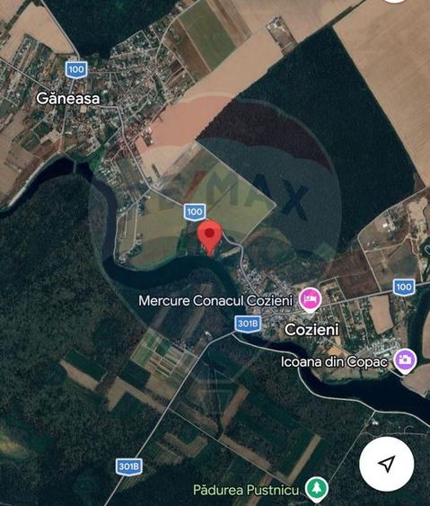 Teren Construcții intravilan de 1650 mp, în Găneasa