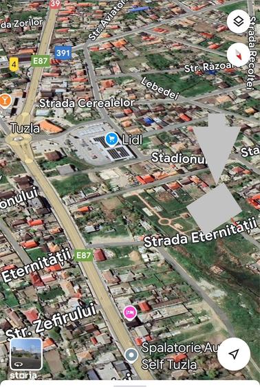 Teren de 4000 mp, în Tuzla