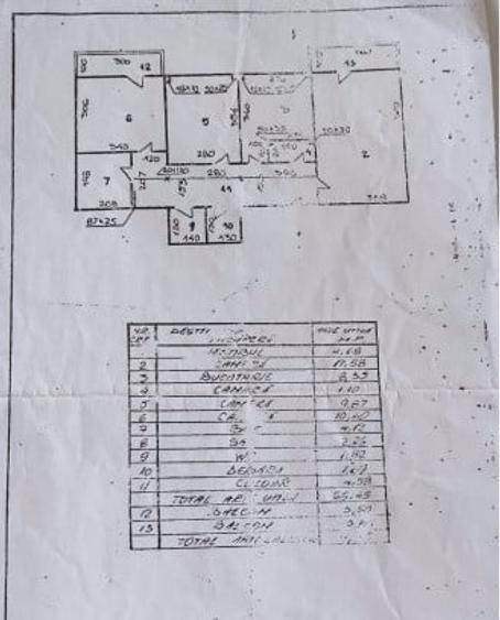 Apartament cu 3 camere decomandat, mobilat în Chișinau