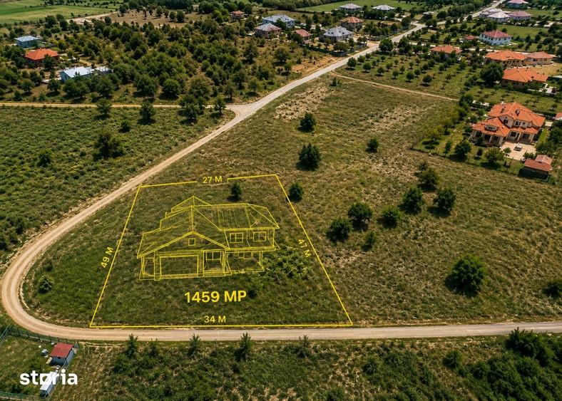 Teren de 1459 mp, în Iorga
