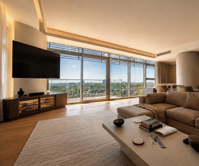 Persoana Fizica Apartament mobilat designer 4 camere Upsite panoramic view Lac - 6