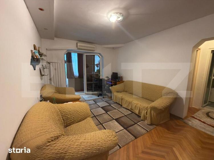 Apartament cu 2 camere semidecomandat în Nord