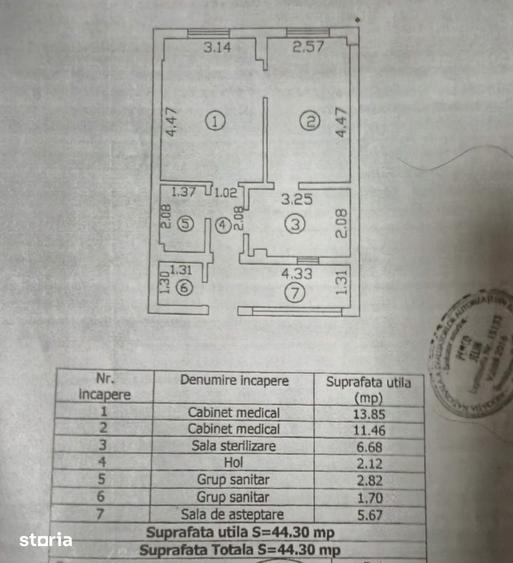Spațiu comercial, de 45 mp, în Ultracentral