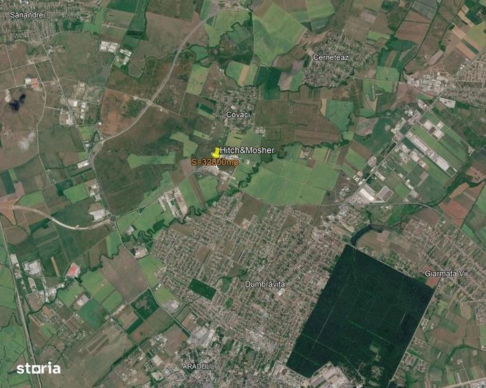 Teren intravilan 32.800 mp Dumbravita-Covaci | hale / investitie - 6