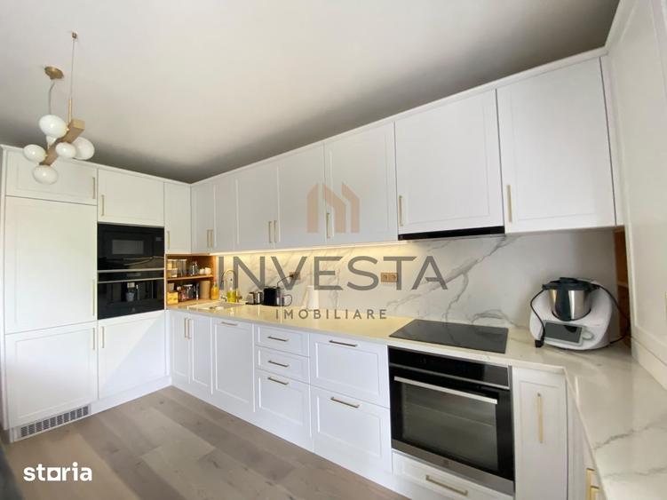 Apartament cu 4 camere semidecomandat, mobilat în Borhanci