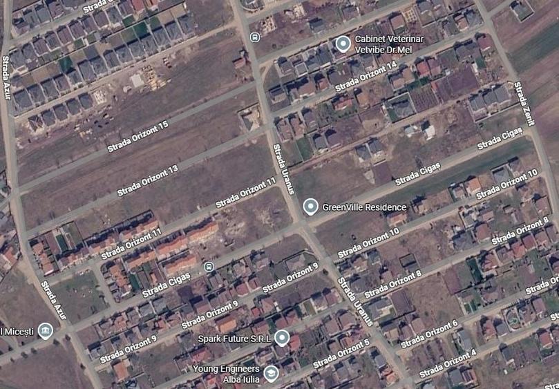 Teren Construcții intravilan de 389 mp, în Micești