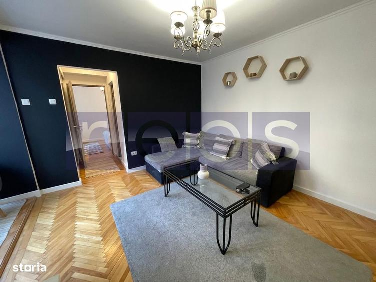 Apartament cu 2 camere semidecomandat, mobilat în Romană