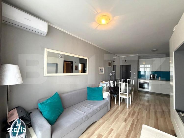 Apartament cu 2 camere semidecomandat în Iris