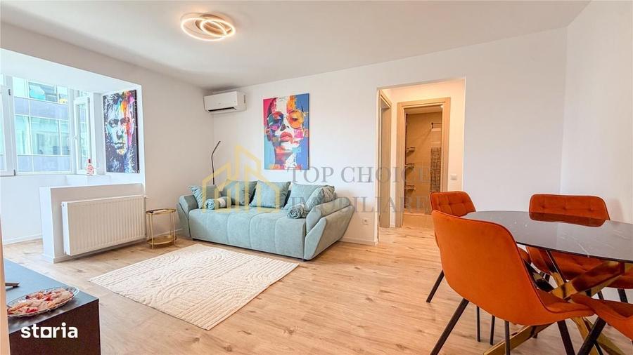 Apartament cu 2 camere semidecomandat în Barbu Văcărescu