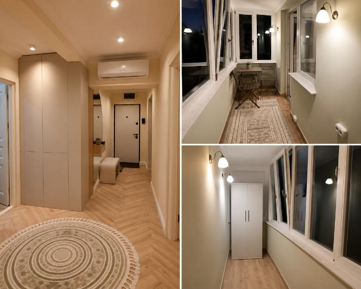 Apartament cu 3 camere decomandat, mobilat în Central