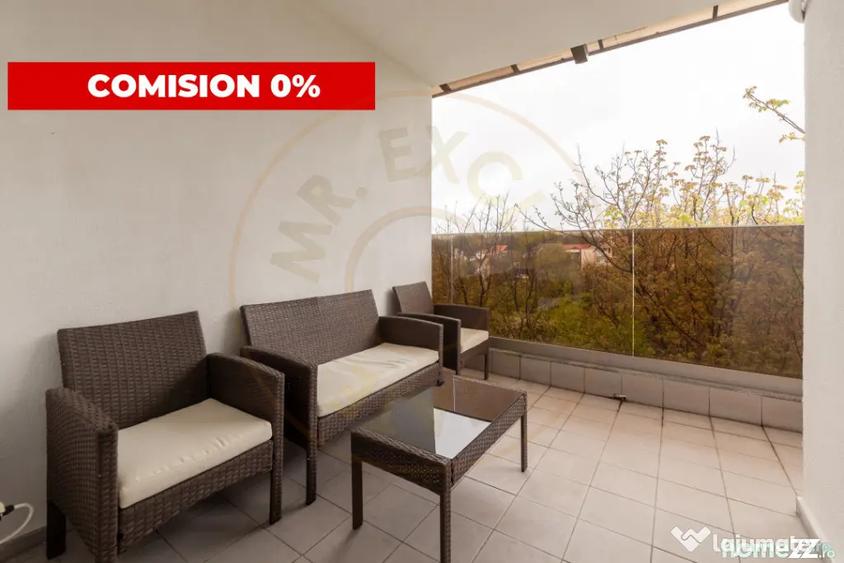 Apartament cu 2 camere decomandat, mobilat în Nord