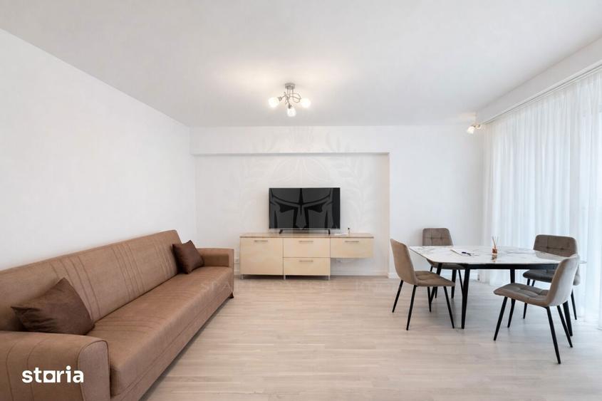 Apartament cu 2 camere, mobilat în Central
