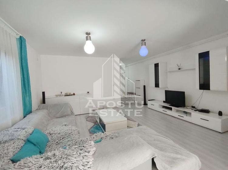 Apartament cu 2 camere semidecomandat, mobilat în Giroc