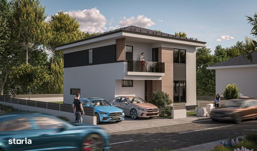 Casă cu 4 camere cu Teren 450 Mp în Domnești