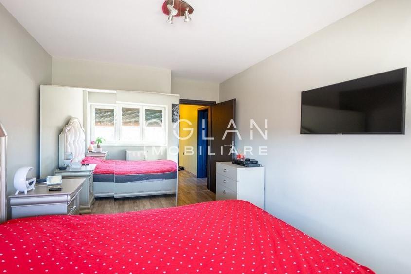 Apartament cu 3 camere decomandat, mobilat în Terezian