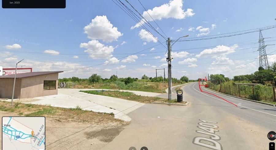 Teren Construcții intravilan de 5150 mp, în Vidra