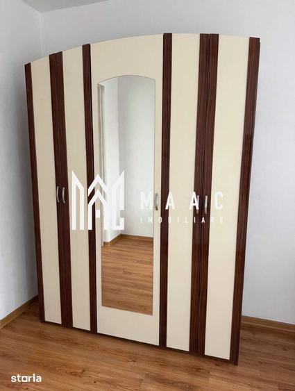 Apartament cu 2 camere nedecomandat, mobilat în Mihai Viteazul