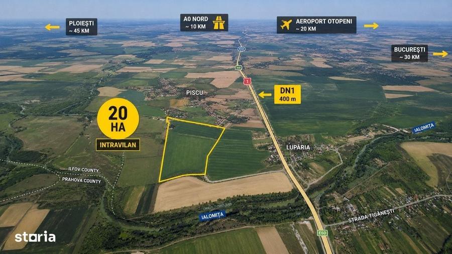 Ciolpani-Ilfov, Teren intravilan-20 ha - 4