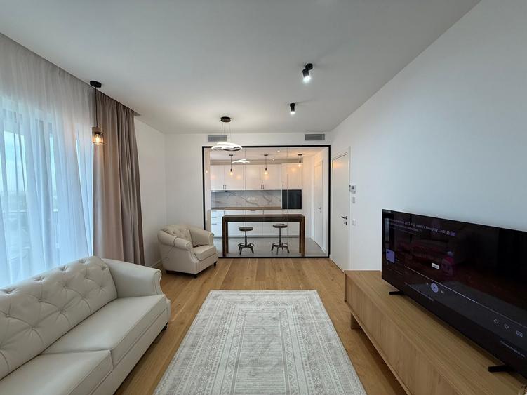 Apartament cu 2 camere decomandat, mobilat în Pipera