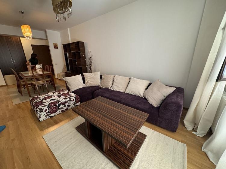 Apartament cu 2 camere decomandat, mobilat în Herăstrău