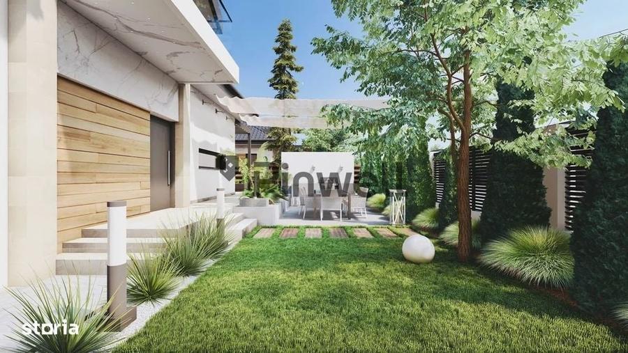 Casa premium P+M intr-un ansamblu exclusivist din Tunari | 5 camere | - 2