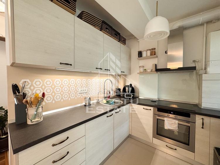 Apartament cu 2 camere decomandat, mobilat în Braytim