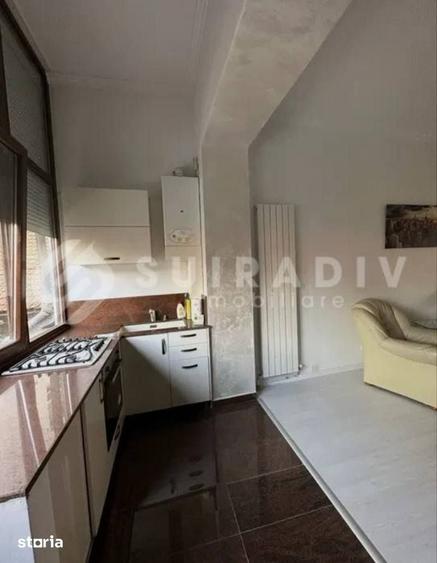 Apartament cu 2 camere semidecomandat în Central