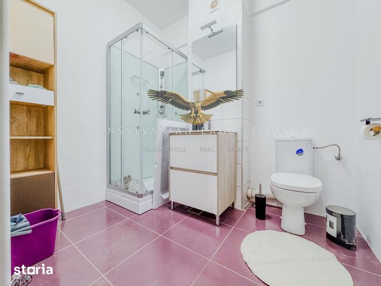 Apartament cu 2 camere semidecomandat, mobilat în Baciu