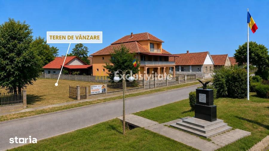 Teren de 2800 mp, în Doba