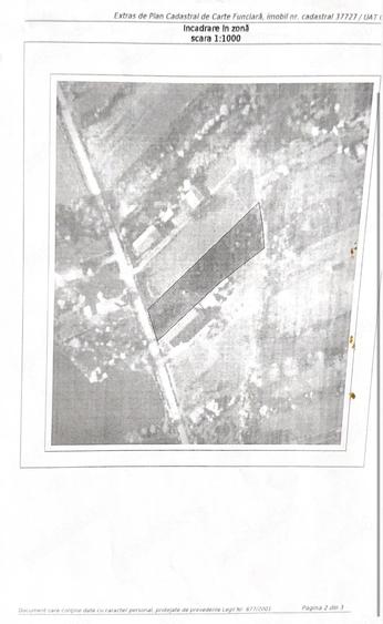 Teren de 1587 mp, în Budeni