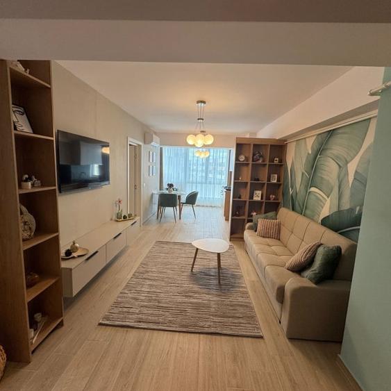 Apartament cu 2 camere circular, mobilat în Nord