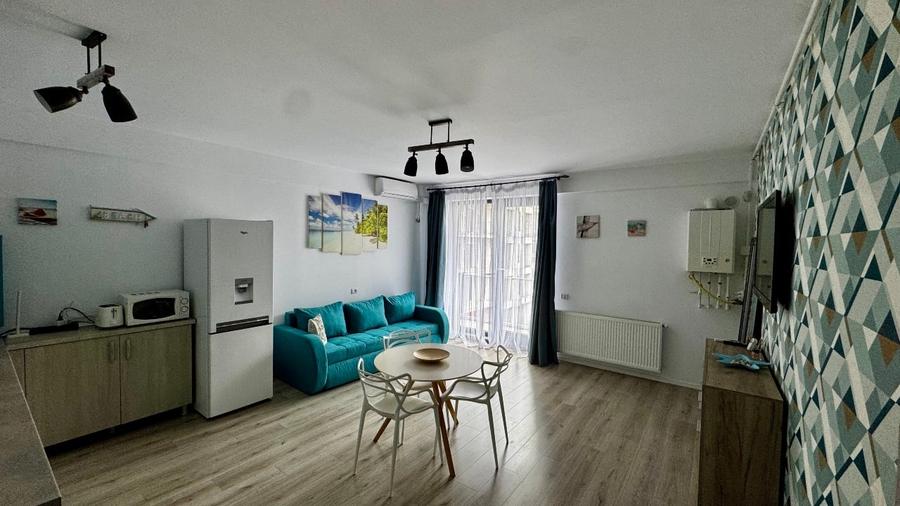 Apartament cu 2 camere semidecomandat, mobilat în Nord
