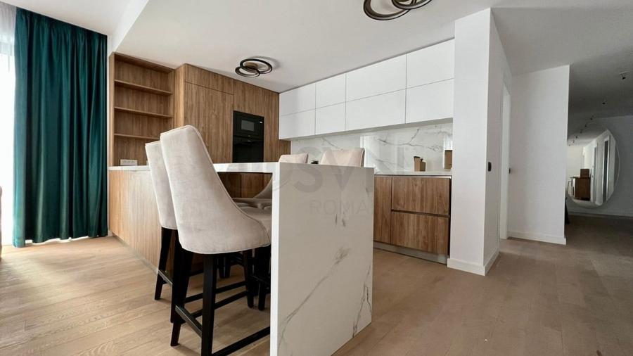 Apartament cu 4 camere decomandat, mobilat în Herăstrău