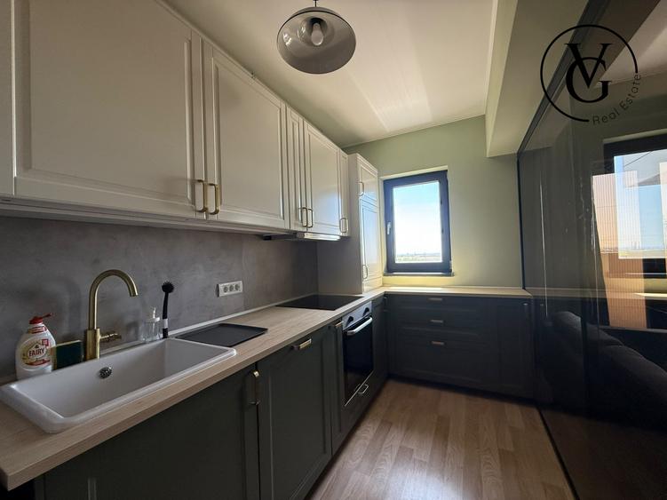 Apartament cu 2 camere semidecomandat, mobilat în Km 4-5