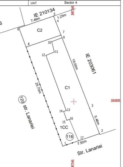 Casă cu 9 camere cu Teren 413 Mp în Parcul Carol