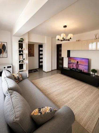 Apartament cu 2 camere semidecomandat, mobilat în Kamsas