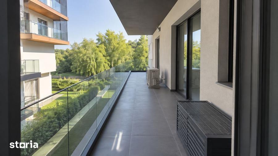 Apartament cu 3 camere, mobilat în Băneasa