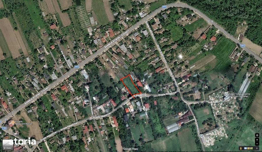 Teren de 1343 mp, în Siliștea Snagovului