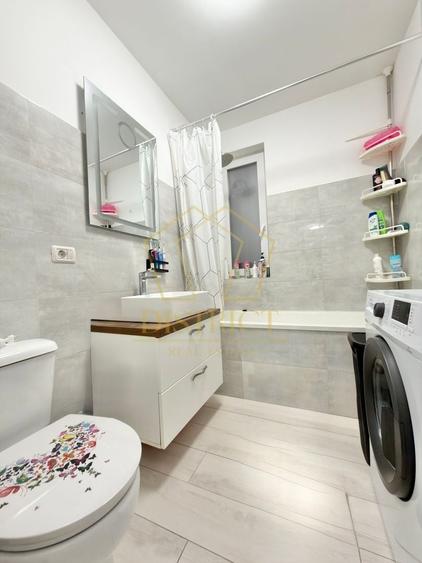 Apartament cu 2 camere semidecomandat, mobilat în Giroc