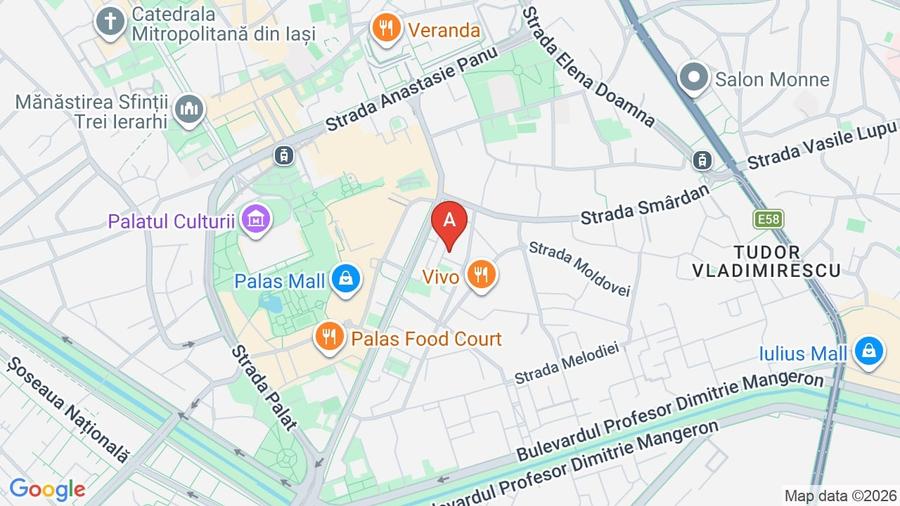 Garsonieră semidecomandată, mobilată în Central
