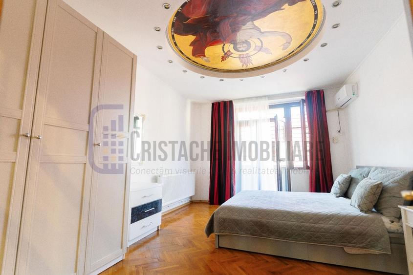 Apartament cu 6 camere decomandat, mobilat în Știrbei Vodă