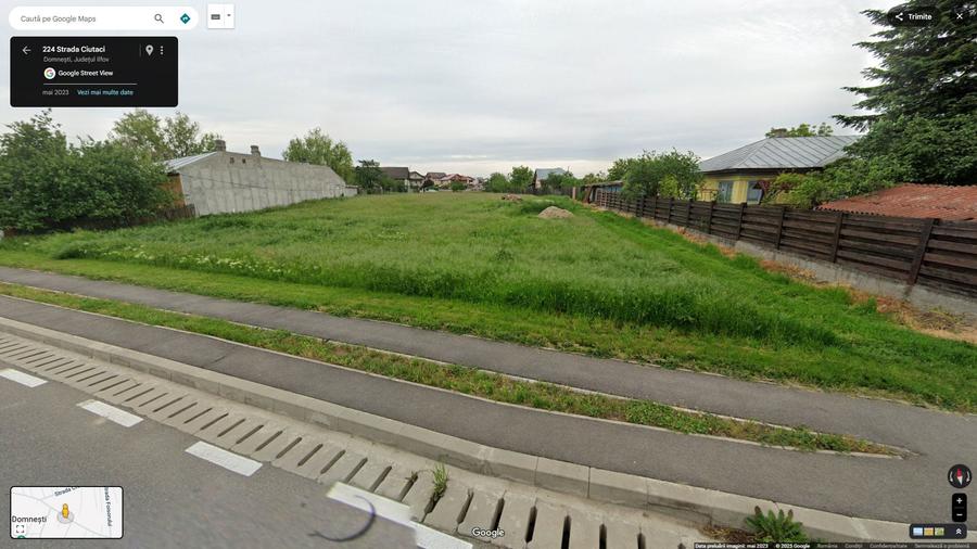 Teren agricol intravilan de 500 mp, în Domnești