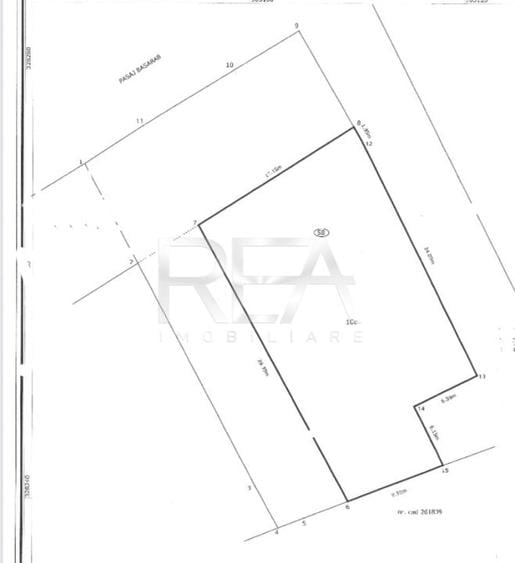 Teren Construcții intravilan de 473 mp, în Basarab