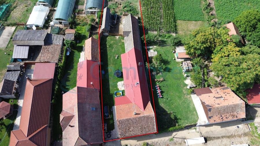 Casă individuală cu 3 camere cu Canalizare în Biharia