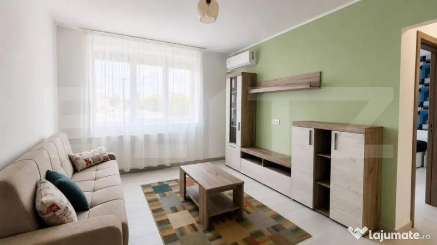 Apartament cu 2 camere semidecomandat în Gară
