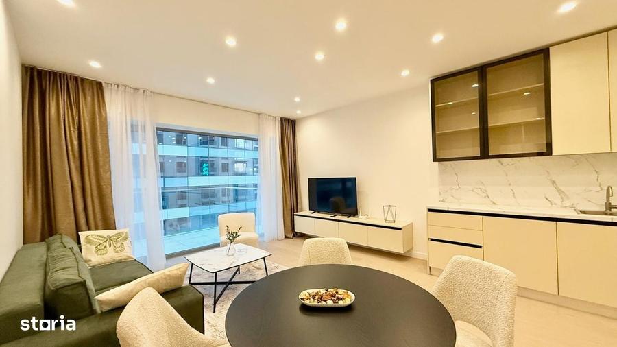 Apartament cu 2 camere semidecomandat în Aviației