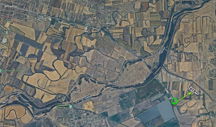 Teren extravilan de 17300 mp, în Sacoșu Turcesc