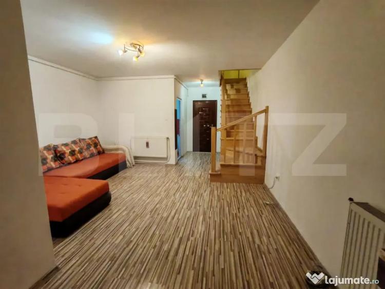 Apartament 2 camere, dispus pe doua niveluri, zona Apollo - - 1
